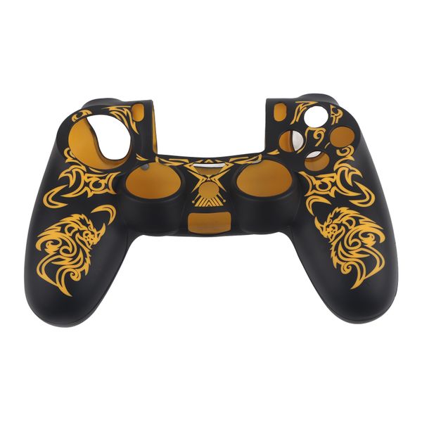 Yellow Silicone Grip Compatible with PS4