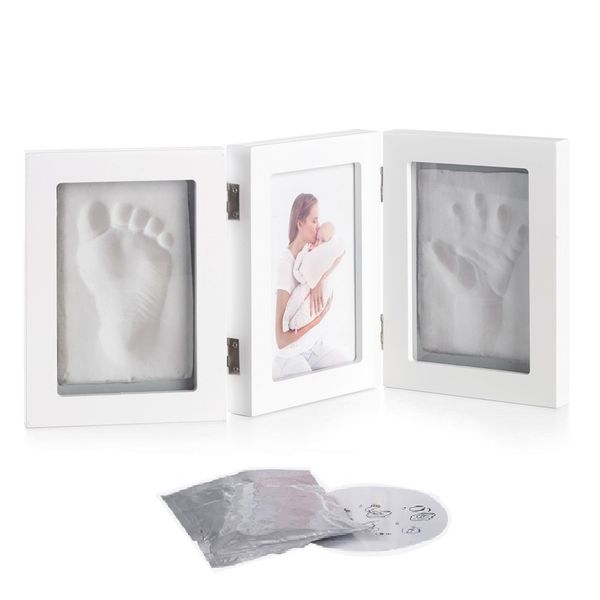 Photo Frame and Baby Hand &amp; Footprints DIY Kit - 3-in-1