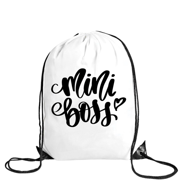 Katz Designs - Drawstring Bag -Polyester - Mini Boss