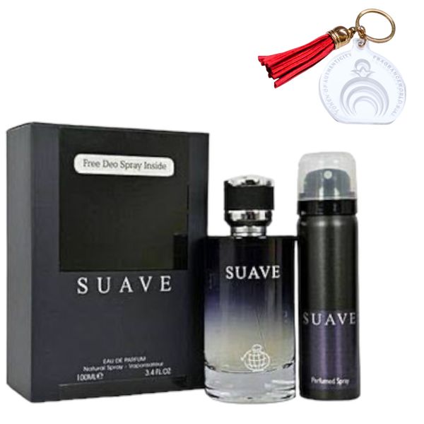 Suave 100ml Perfume with Keyholder Combo