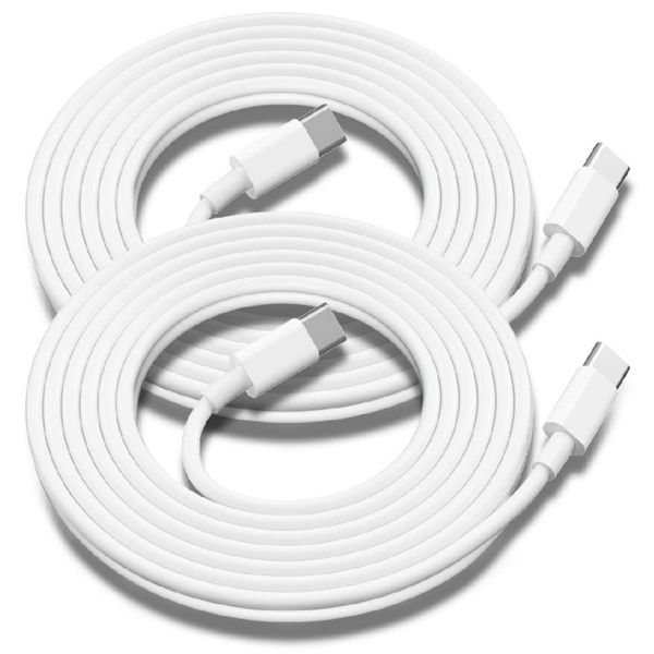 QYNIAL 2Pack C To C Charging Cable Compatible With iPhone 15 16 17 iPad Mac