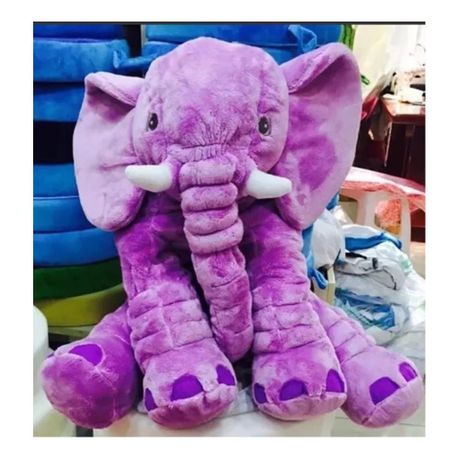 Purple elephant pillow hotsell