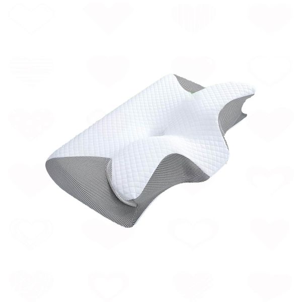 2 in 1 Ergonomic Memory Foam Pillow Orthopedic Cervical Support Pillow