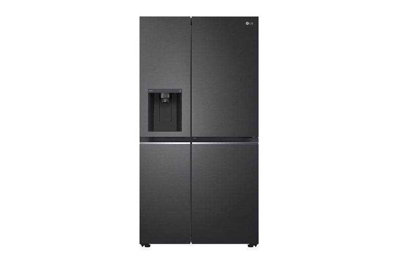 LG 617L A+ Black Steel Door-in-Door Side-by-Side Fridge GC-J257SQ2W