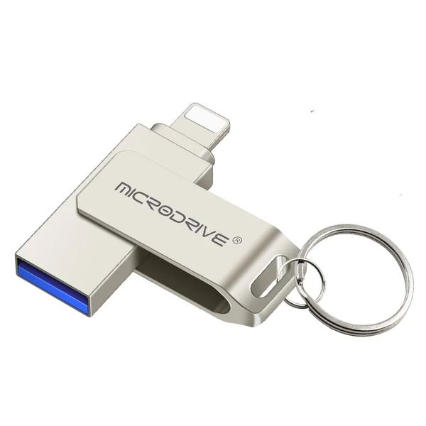 128gig Microdrive 2in 1 Flash Drive for iPhone
