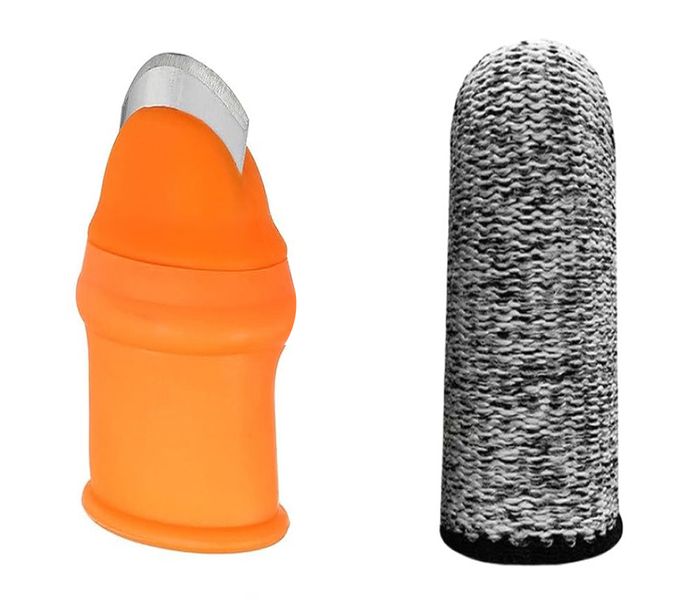 Garden Silicone Thumb Knife, Finger Knife-Plants Picking Trim Tools