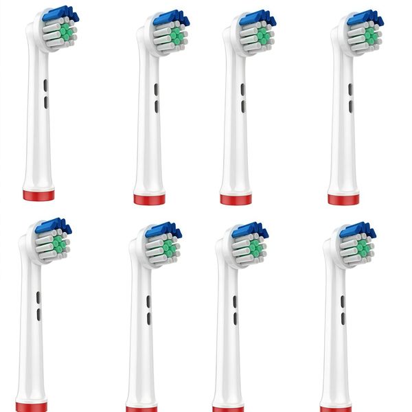 Replacement Heads for Oral-B Electric Toothbrush - 8 Pack