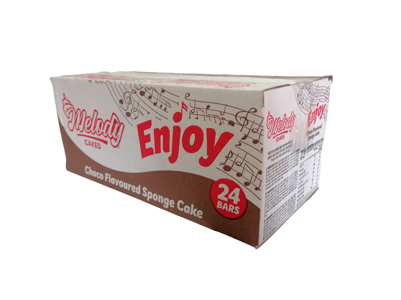 Melody Cake Choco Flavoured Sponge Cake 24's
