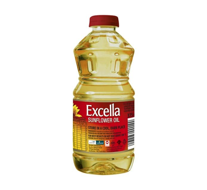 Excella Sunflower Oil 12 x 375ml Buy Online in South Africa