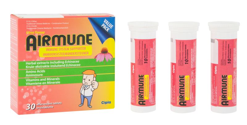 Airmune Effervescent Tablets - 10 x 3