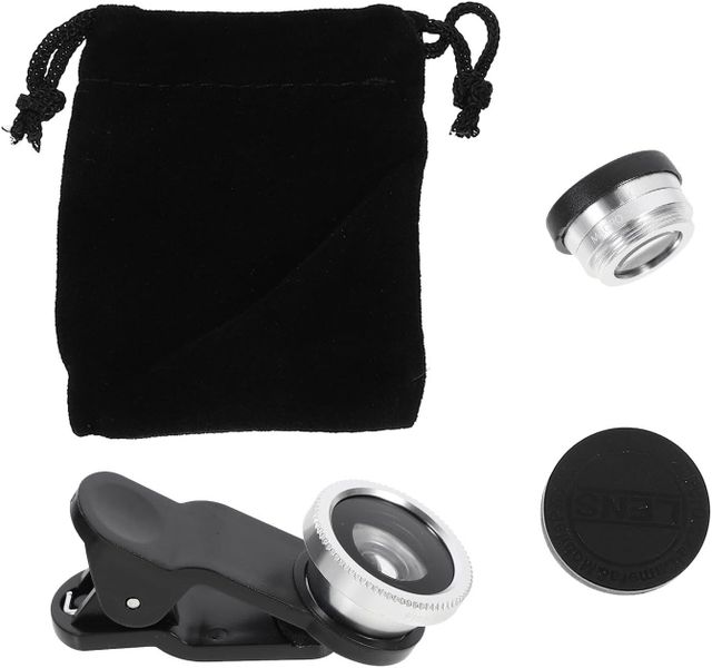 2 Sets 3-in-1 Phone Camera Lens Kit with Macro Lens Wide Angle