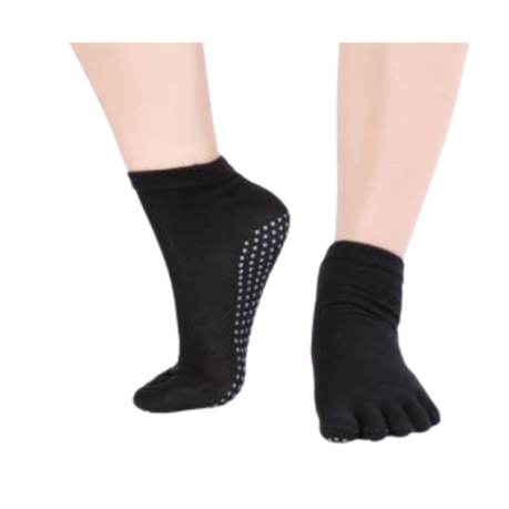 Yoga / Pilates Non-Slip full 5 toe Socks (Black), Shop Today. Get it  Tomorrow!