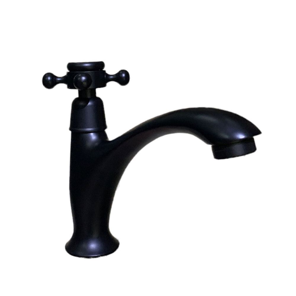 Trendy Premium Quality Deck Mounted Blackened Brass Bathroom Pillar Tap
