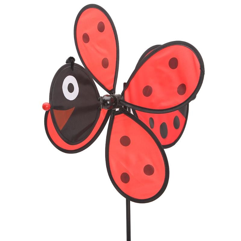 Ladybug Windmill Wind Spinner Home Garden Decor - Set of 2 | Shop Today ...