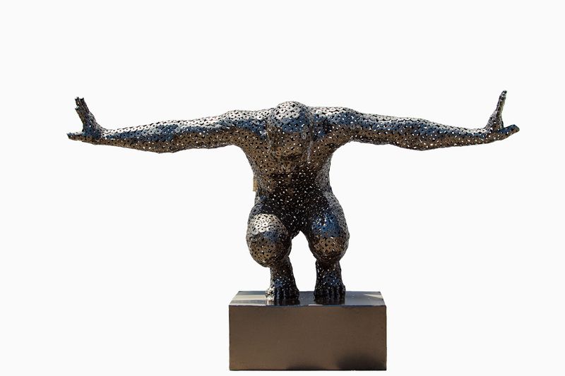 A Leap of Artistic Expression Sculpture