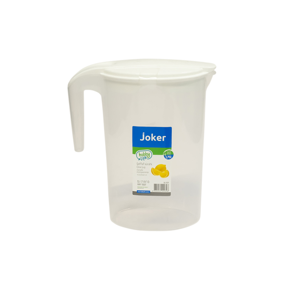 Kitro Transparent Plastic 1.75lt Jug Jocker
