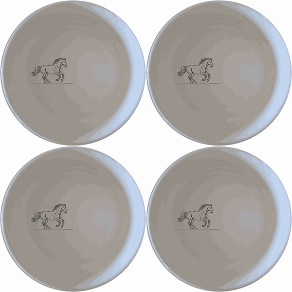 Running Horses Bowl Set of 4 - Range 1