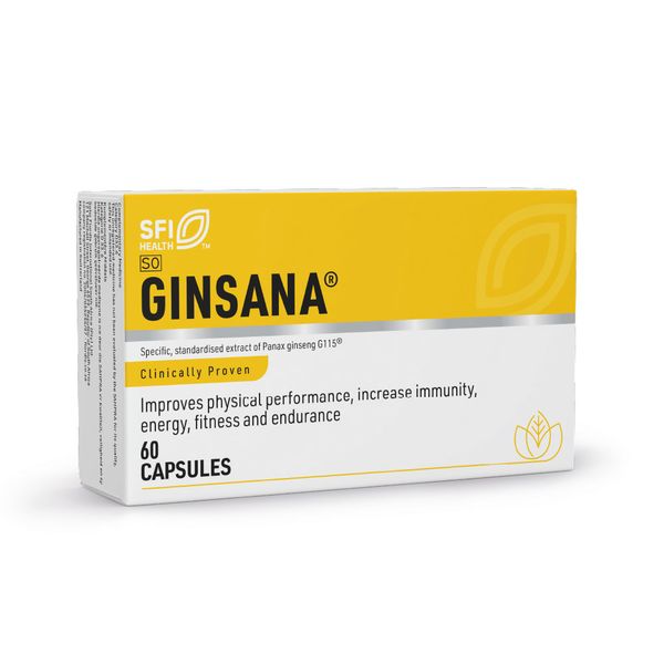 Flordis Ginsana Immunity and Endurance Capsules 60’s