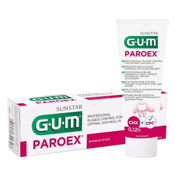 Sunstar G.U.M Paroex Intensive Action toothpaste 0.12% 75ml