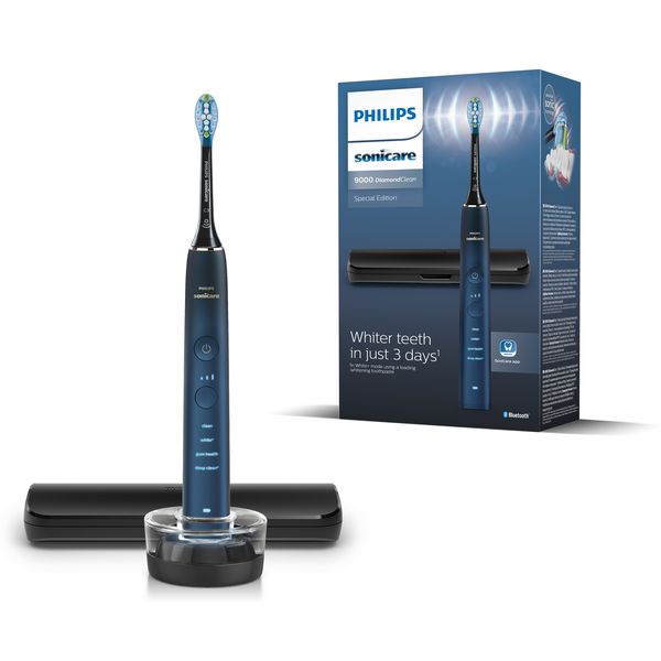 Philips Sonicare Diamond Clean Electric Tootbrush, Special Edition Blue