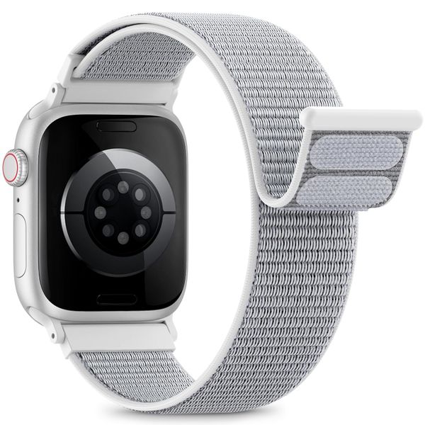 Nylon Loop Sport Band Compatible with Apple Watch 42/44/45/49/46(S10)mm