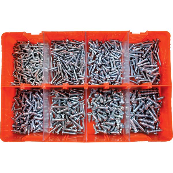 Self Tappers Pozi Pan Imperial Bright Zink Plated Kit