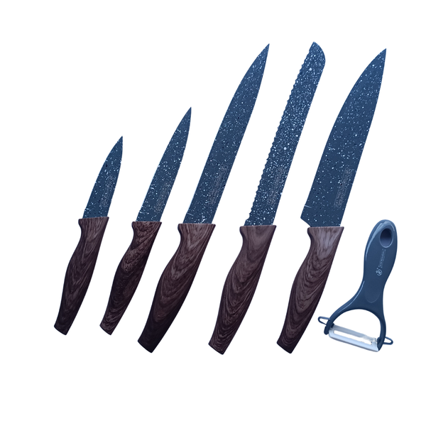 Kitchen King Brown, Grey Chef's Knife Set