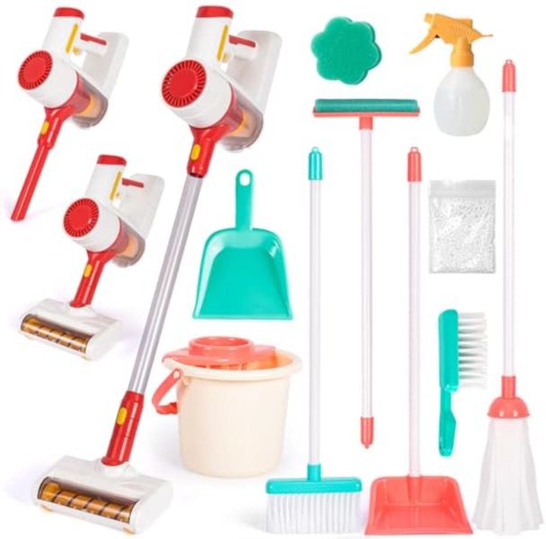 Kiddies Vacuum Cleaner and Cleaning Tools Set