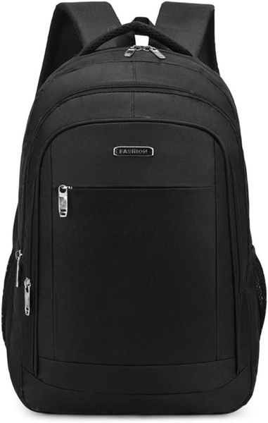 Laptop Backpack Security Anti-Theft Business Bag 3 Zippers Black