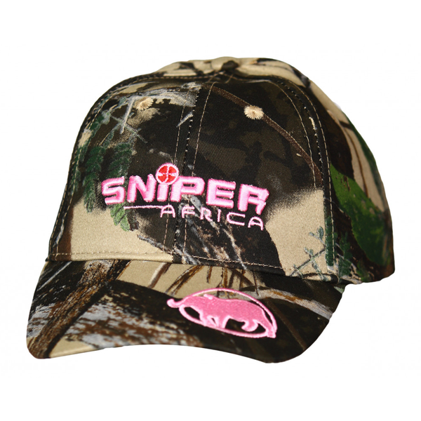 Sniper Africa Ladies 3D Buffalo Embroidered Peak One Size Cap