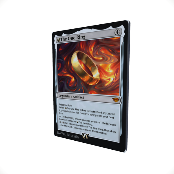 The One RIng (Full Art) - Magic the Gathering Themed Mouse Pad