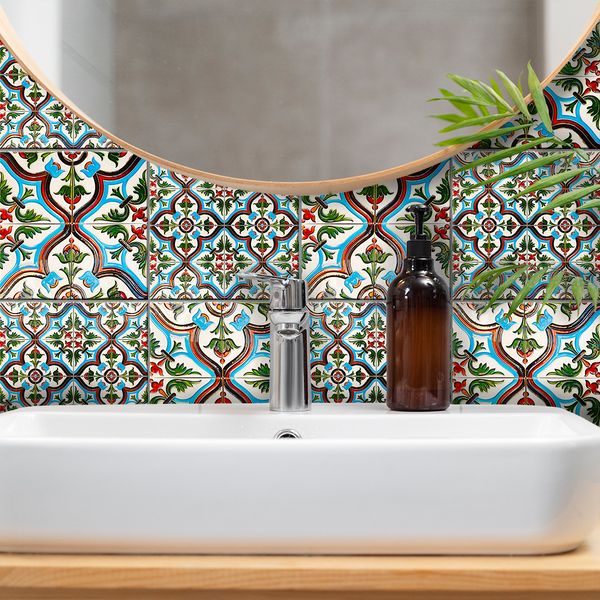 Tilevera Tile Stickers - Buena Vida - 15x15cm