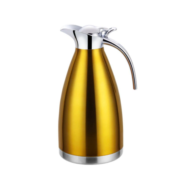 Gold stainless steel exterior and liner2000 ml Flask