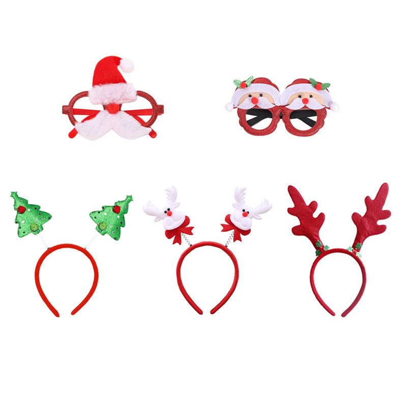 Jacaranda 5 Pack Christmas Glasses Frame and Headbands Set | Shop Today ...