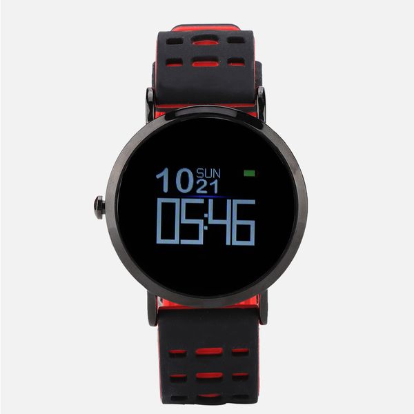 Sports Bracelet: Heart Rate - Black/Red