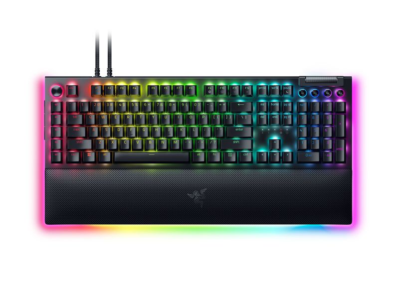 Razer BlackWidow V4 Pro (Yellow Switch) - US Layout Gaming Keyboard