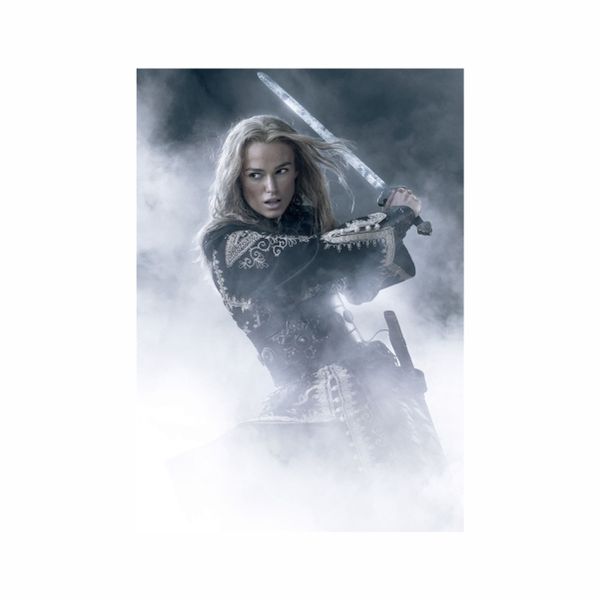 Elizabeth Swann Smoke white - A1 poster