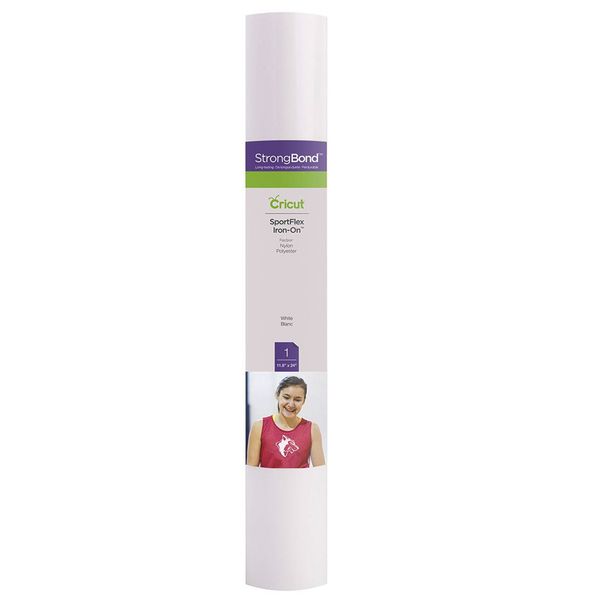 Cricut Sportflex Iron-on 30x60cm 1-sheet White 2007661