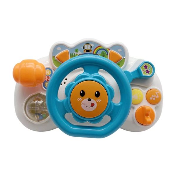 Baby Puzzle Steering Wheel With Realistic Sounds