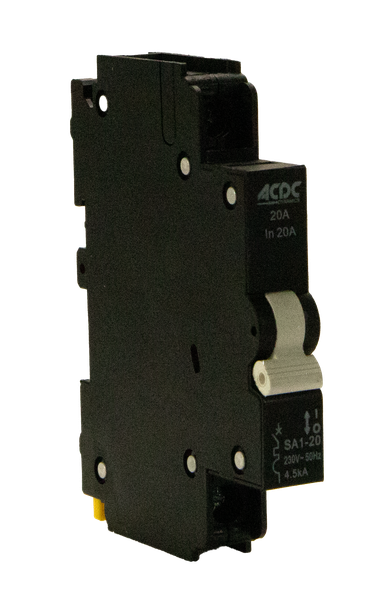 Circuit Breaker - 13mm - 4.5kA - 1 Pole - C-Curve - 5A