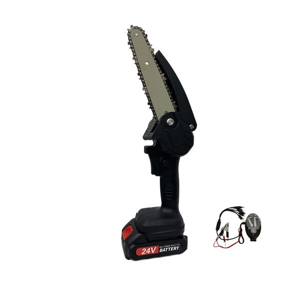 6 Inch cordless Rechargeable 24V Lithium Battery Electric Chainsaw
