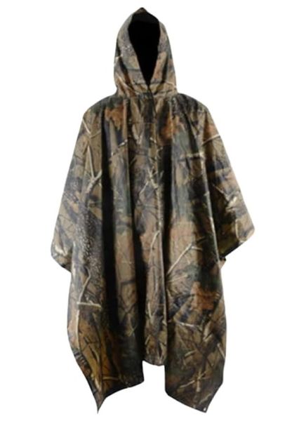 Rain Coat Poncho - Camouflage