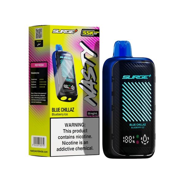 Nasty Bar Surge 55k Disposable Vape - Blueberry-Ice