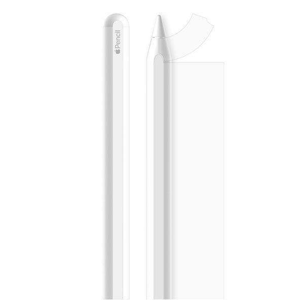 Araree Pure Clear PVC Film Protector for Apple Pencil Gen2
