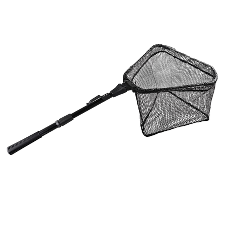 Retractable Telescopic Fishing Net Handle Easy Storage and Transportation