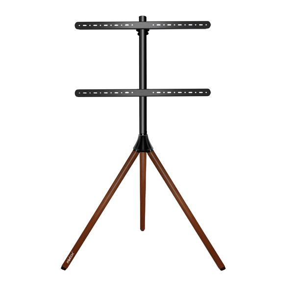 Mix Box Beechwood TV Floor Stand Monitor Easel for 32-65 inch TVs