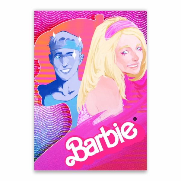 Barbie And Ken Poster - A1