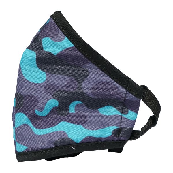 Face Mask - Boys Clinic Gear Anti-Microbial Printed - Cammo (4 Units)