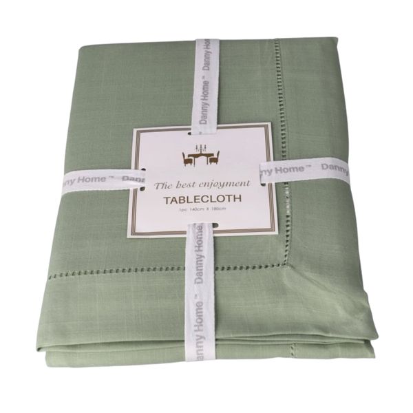 Elegant Sage Green Tablecloth - Perfect for Dining, Weddings &amp; Decor