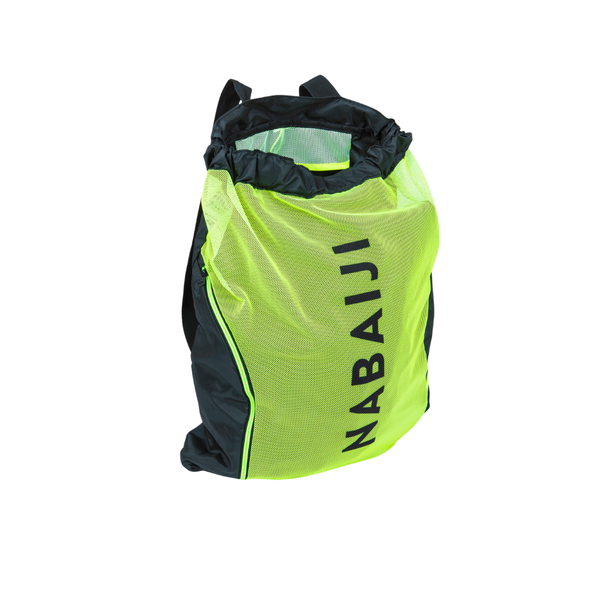 Nabaiji Swimming Mesh Pool Bag 900 Yellow